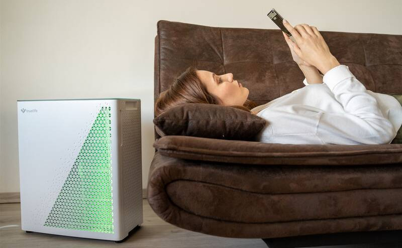 Čistička vzduchu TrueLife P7 WiFi bílá Truelife P3 Wi-Fi, bílá