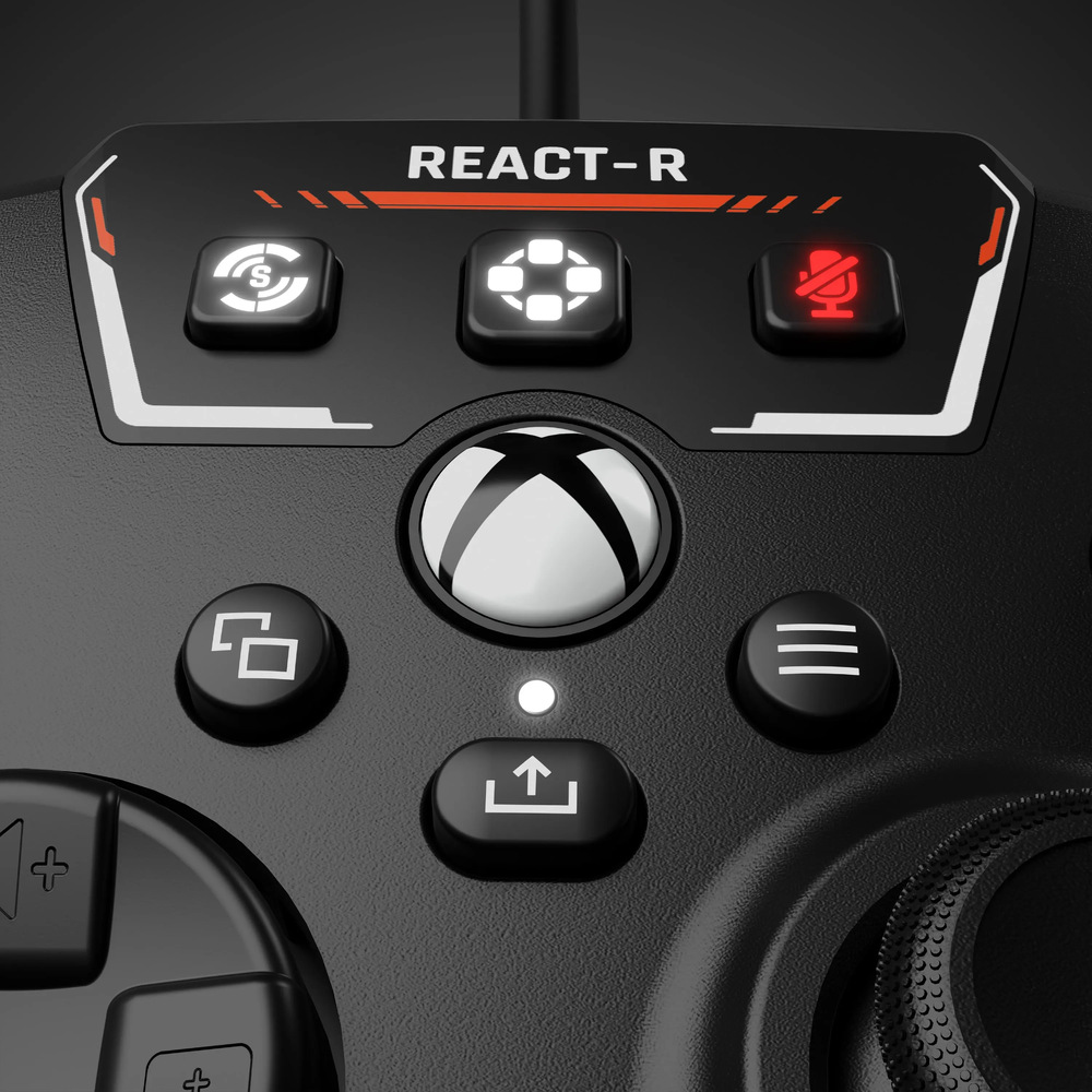 Gamepad Turtle Beach REACT-R pro Xbox One/Series, PC bílý/fialový Gamepad Turtle Beach REACT-R pro Xbox One/Series, PC bílý/fialový