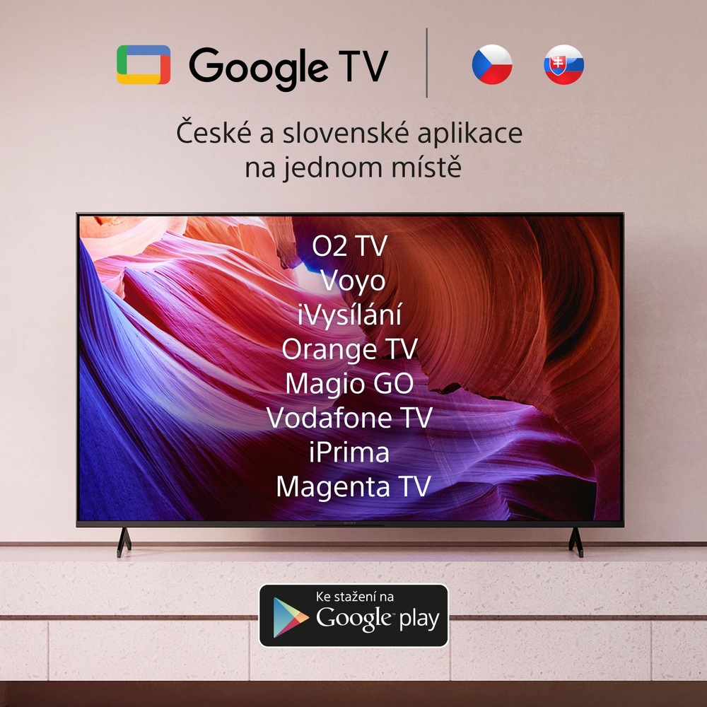 Televize Sony XR-77A80L Google TV televize Sony