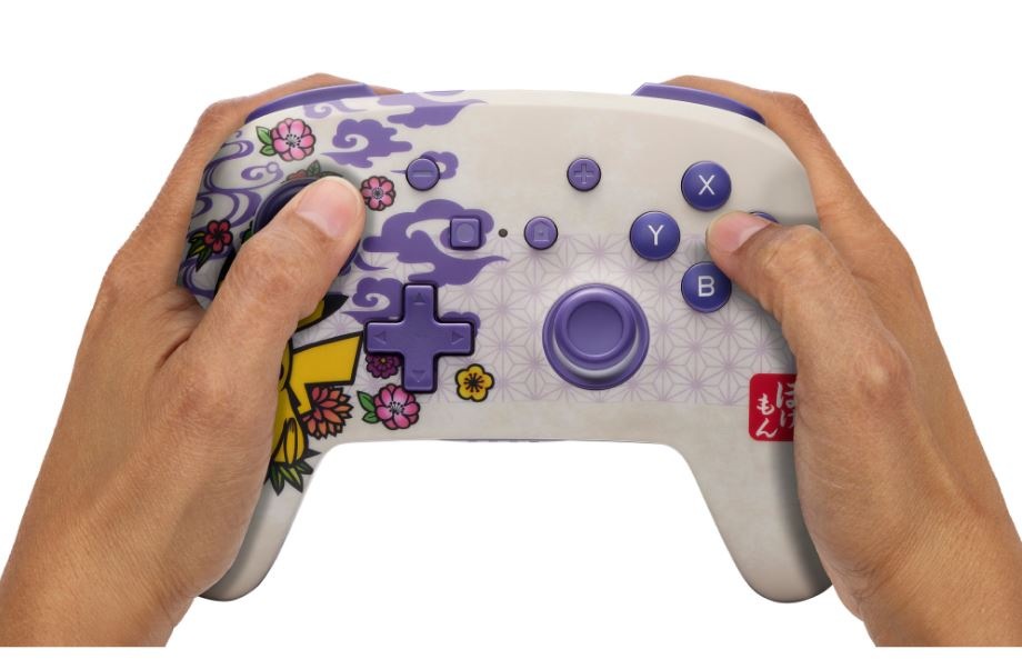 PowerA Enhanced Wireless pro Nintendo Switch – Pokémon Pikachu Blossom (NSGP0324-01)