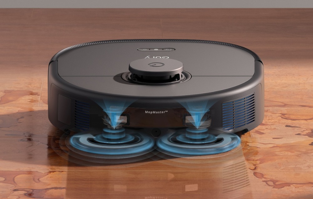 Robotický vysavač Anker Eufy X10 Pro Omni 8000Pa vytírá skvrny z podlahy