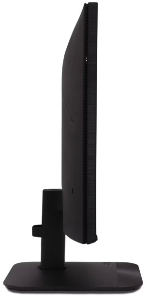 Boční pohled na monitor Acer KA242Y P6 23,8" se štíhlým profilem obrazovky a stojanem