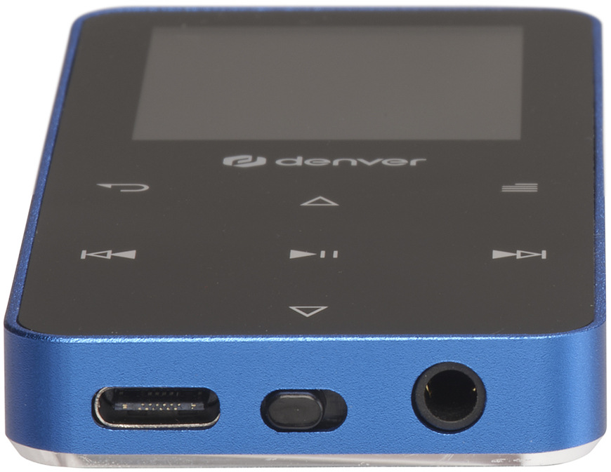 MP4 přehrávač Denver MP-1830 modrý MP4 přehrávač Denver MP-1830B, 4GB