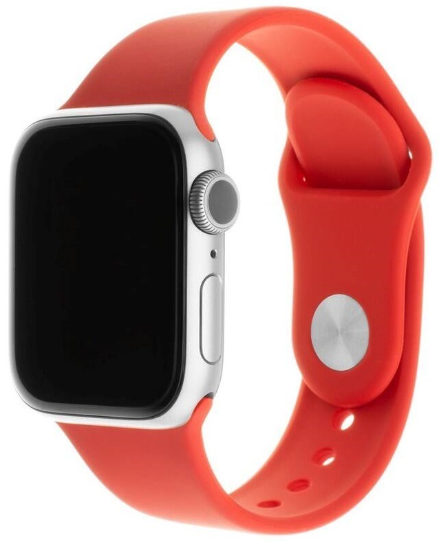 Řemínek FIXED Silicone Strap na Apple Watch 38/40/41 mm červený