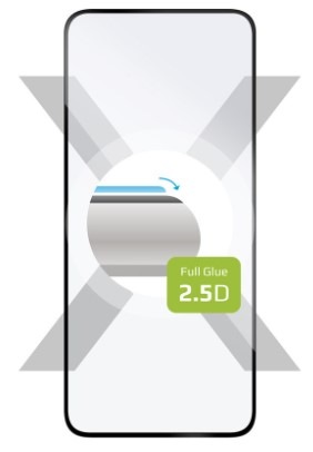 Tvrzené sklo FIXED Full-Cover na Honor X8b černé