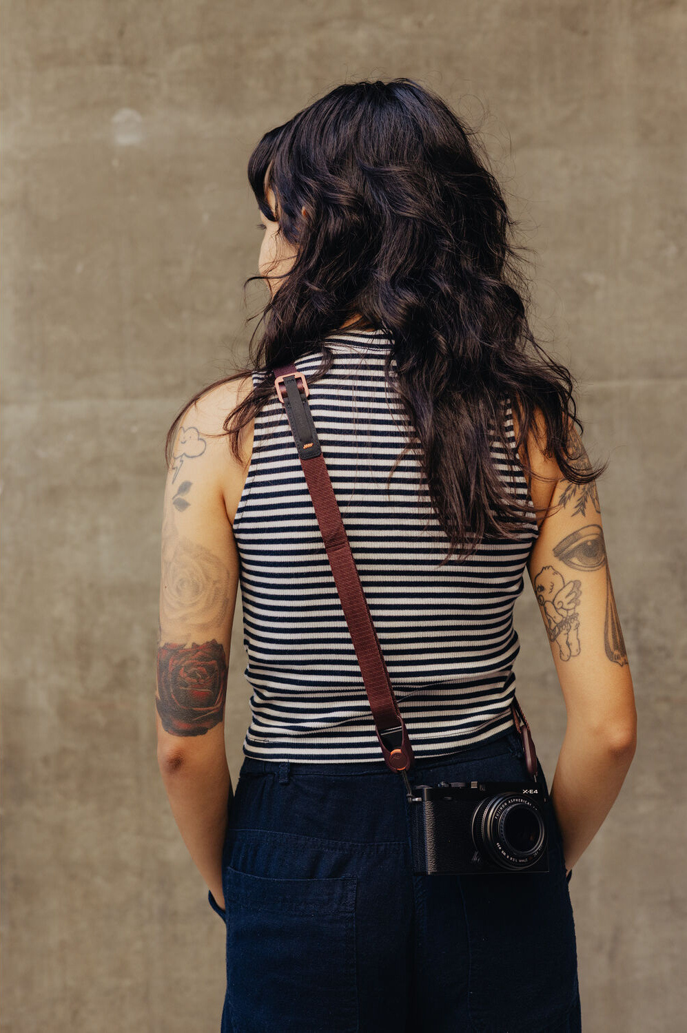 Popruh Peak Design Leash vínové