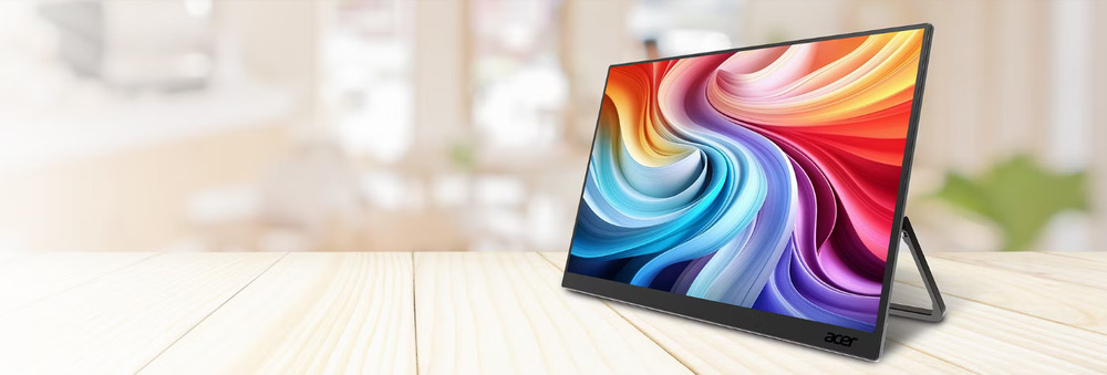 Lifestylový obrázek monitoru Acer řady PM1