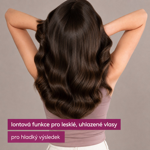 Kulma Beurer BEU-HT85 zlatá Kartáč pracuje s funkcí ionizace