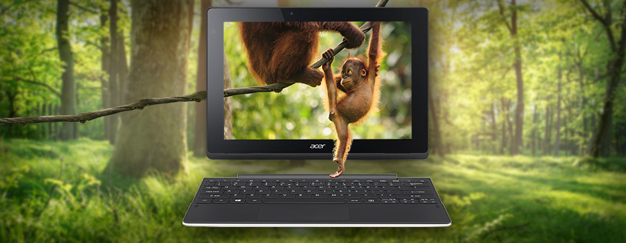 Dotykový tablet Acer Aspire Switch 10 E (SW3-016-11AC) černý/bílý