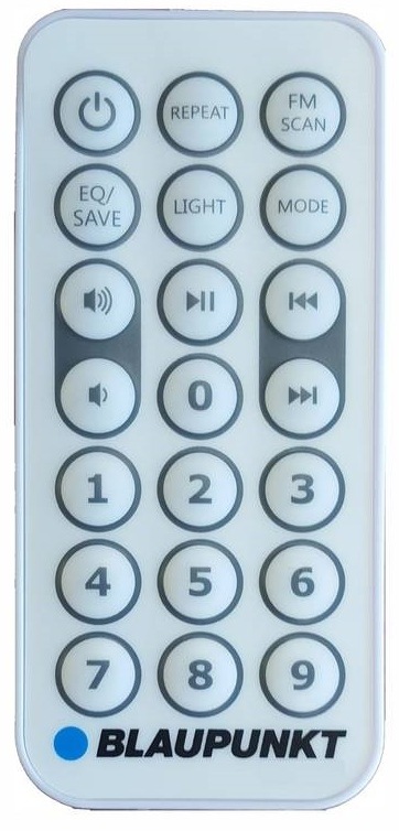 Radiopřijímač Blaupunkt HR5BR bílý/hnědý