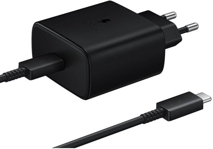 Nabíječka do sítě Samsung EP-TA845 s podporou rychlonabíjení (45W) černá Samsung EP-TA845, 45 W, černá