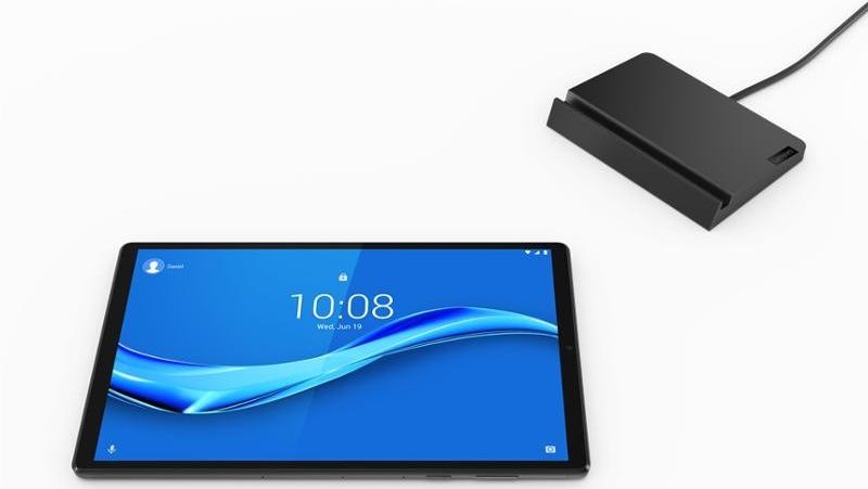 Dotykový tablet Lenovo Tab M10 Plus LTE 128 GB + nabíjecí stanice šedý
