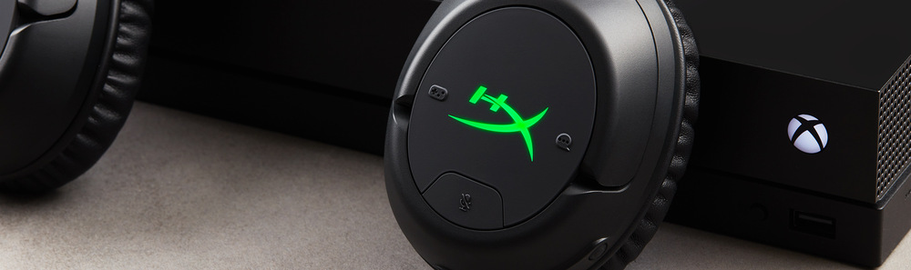 Headset HyperX CloudX Flight (Xbox Licensed) černý/zelený Headset HyperX CloudX Flight (Xbox Licensed) černý/zelený
