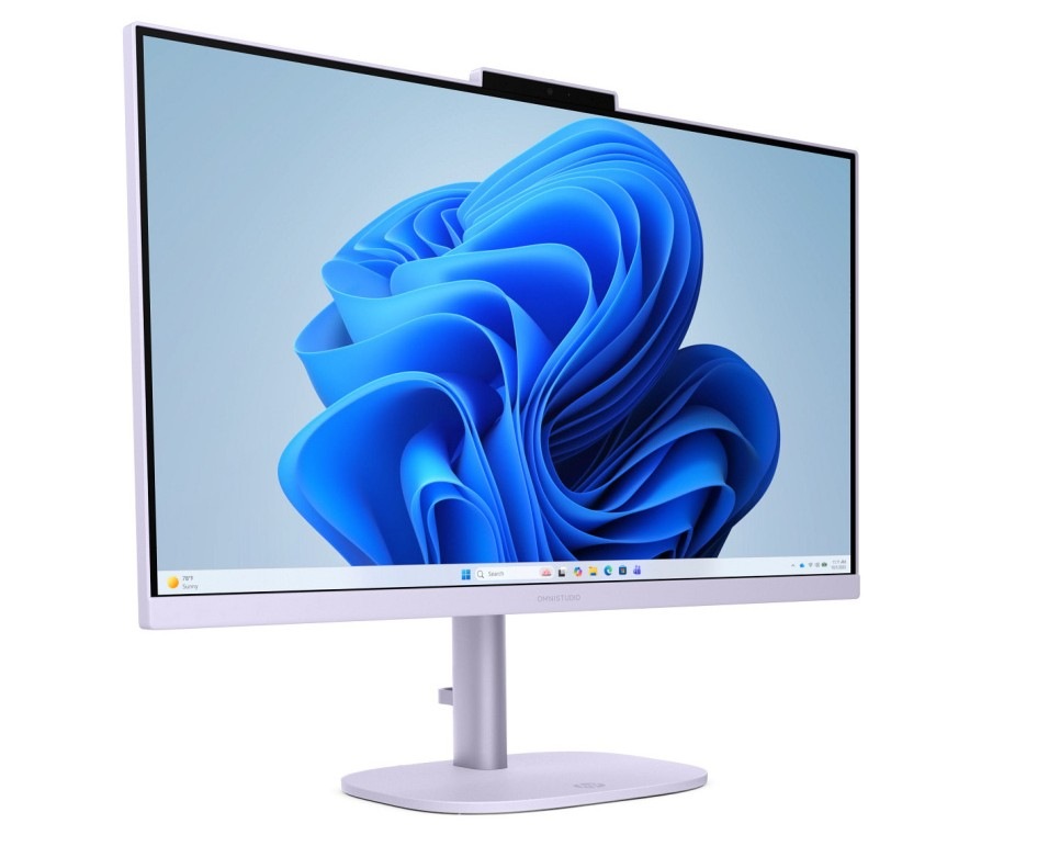 Počítač All In One HP OmniStudio 24-cv0021nc + Game Pass předplatné na 2 měsíce fialový Počítač All In One HP OmniStudio obsahuje dva 3W reproduktory