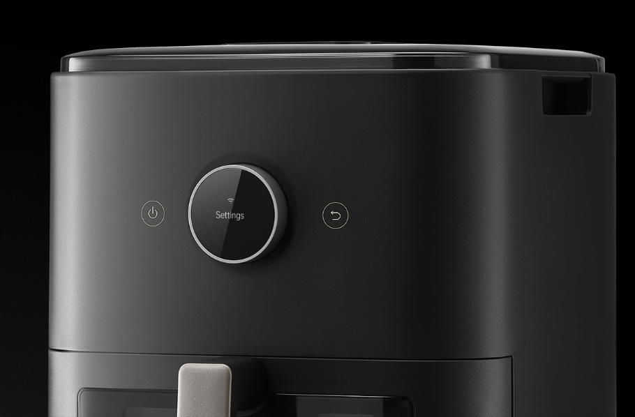 Fritéza horkovzdušná Xiaomi Mijia Smart Steam Air Fryer 7 l černá Fritéza disponuje chytrým LCD displejem
