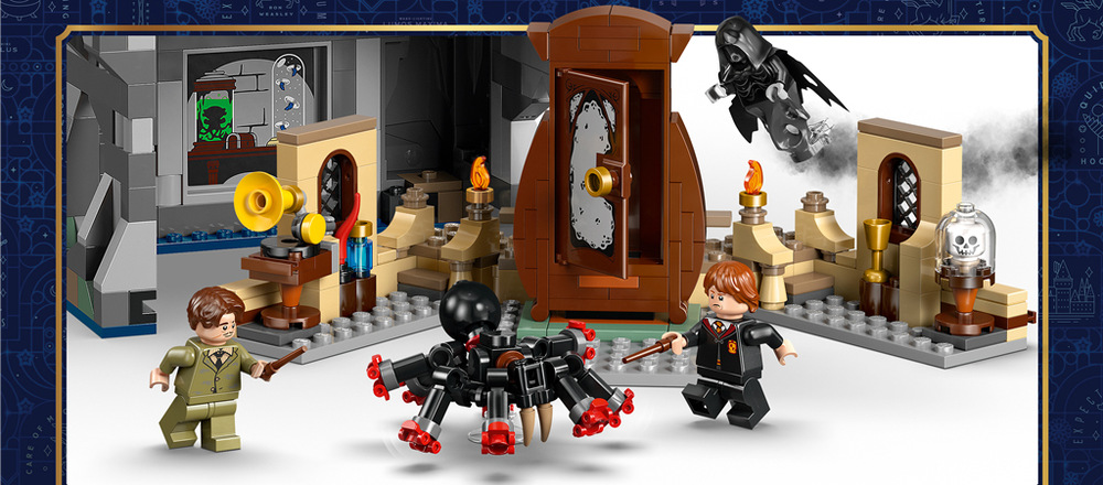 Stavebnice LEGO® Harry Potter™ 76463 Bradavický hrad: Křídlo s ošetřovnou Model měří 38 cm a díky modulárnímu provedení ho můžete spojit s dalšími stavebnicemi a rozšířit Bradavice.