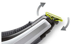 Zastřihovač vousů Philips OneBlade QP6520/20 stříbrný Zastřihovač vousů Philips OneBlade QP6520/20 stříbrný