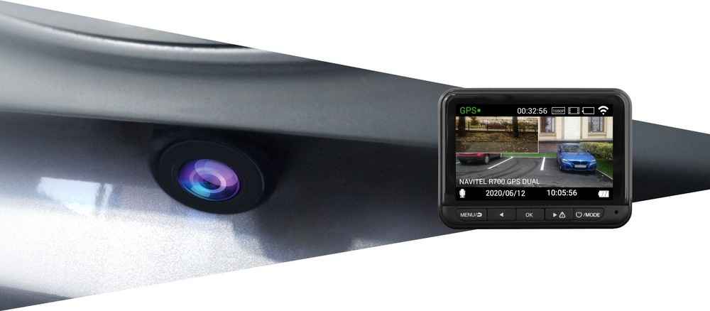 Autokamera NAVITEL R700 Dual černá