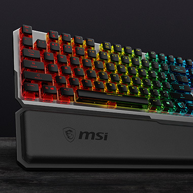 Klávesnice MSI Vigor GK71 Sonic, US černá/šedá