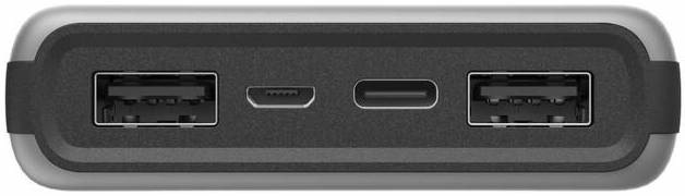 Powerbanka Hama ALU15HD, 15000 mAh šedá