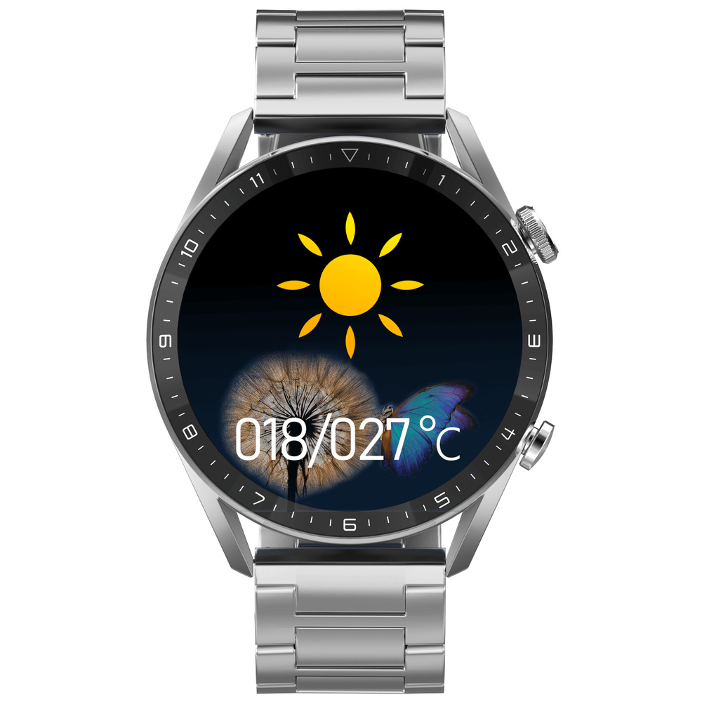 Chytré hodinky ARMODD Silentwatch 5 Pro - černé s kovovým řemínkem Chytré hodinky ARMODD Silentwatch 5 Pro - černé s kovovým řemínkem