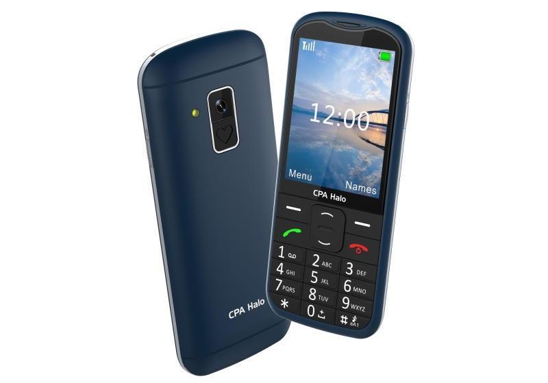 Mobilní telefon CPA Halo 28 Senior modrý
