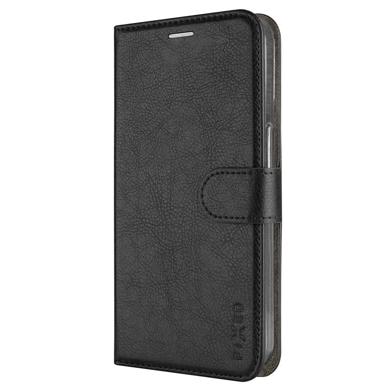 Pouzdro na mobil flipové FIXED Opus na Samsung Galaxy A55 5G černé