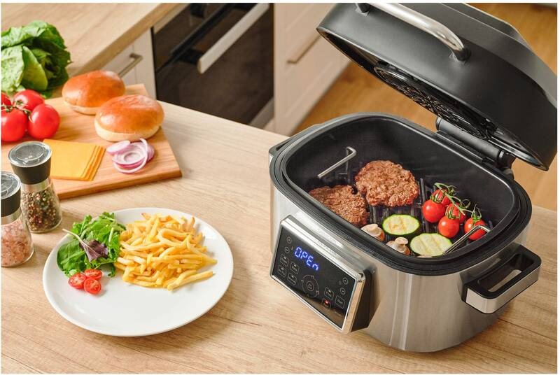 Fritéza horkovzdušná Sencor SBG 8900SS černá/stříbrná