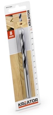 Vrták Kreator KRT010606, 8×117 mm