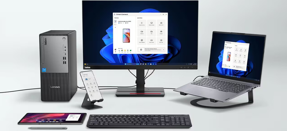 Stolní počítač Lenovo ThinkCentre neo 50t Gen 5 černý Stolní počítač Lenovo ThinkCentre neo 50t Gen 5 černý