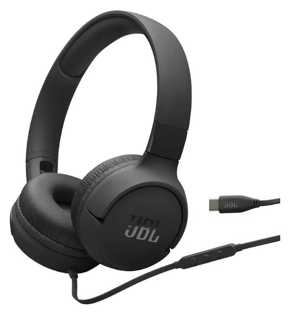 Sluchátka JBL Tune 520C Black