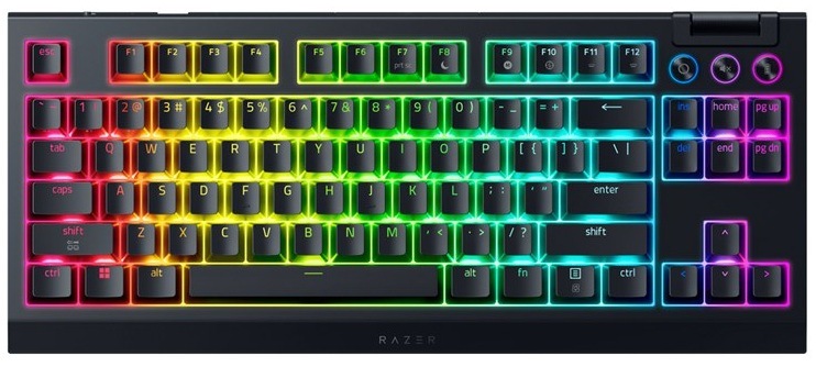Klávesnice Razer BlackWidow V4 Tenkeyless HyperSpeed - US Layout černá
