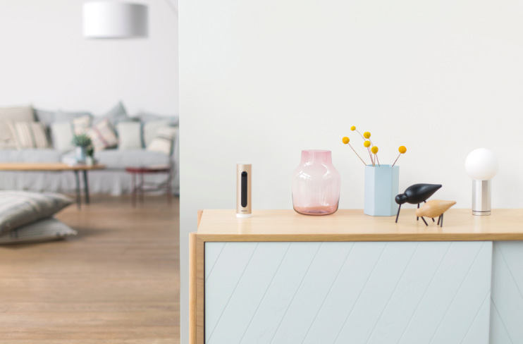 IP kamera Netatmo Smart Indoor - bílá/zlatá