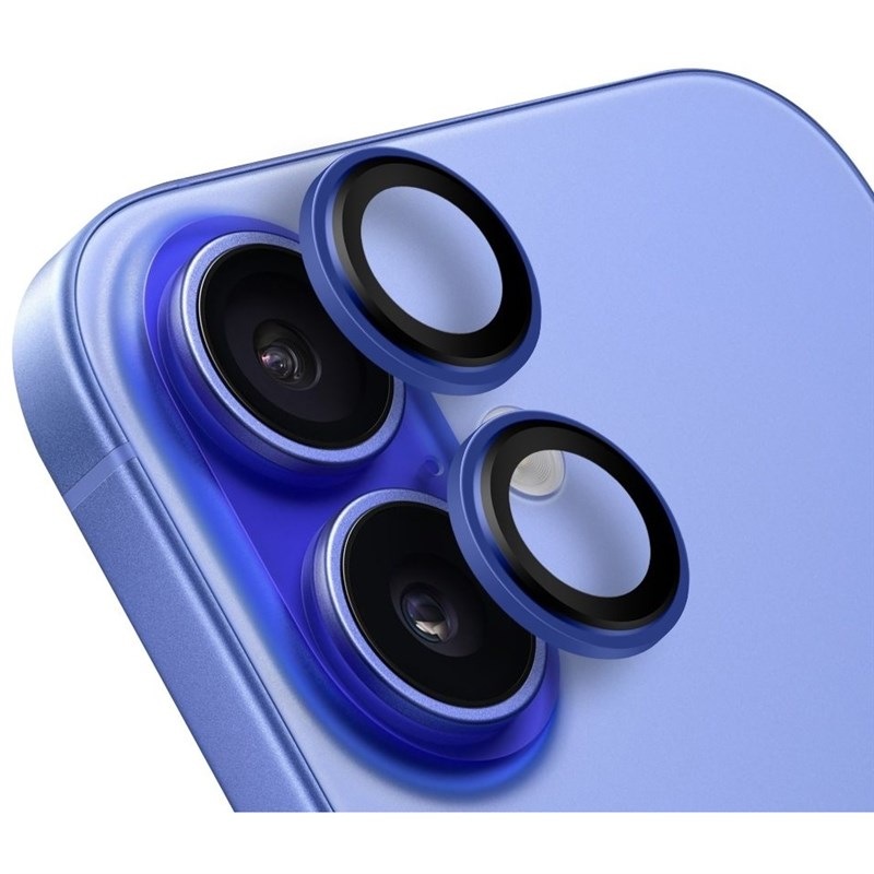 Tvrzené sklo Obal:Me Lens Protector na Apple iPhone 16/16 Plus - modré