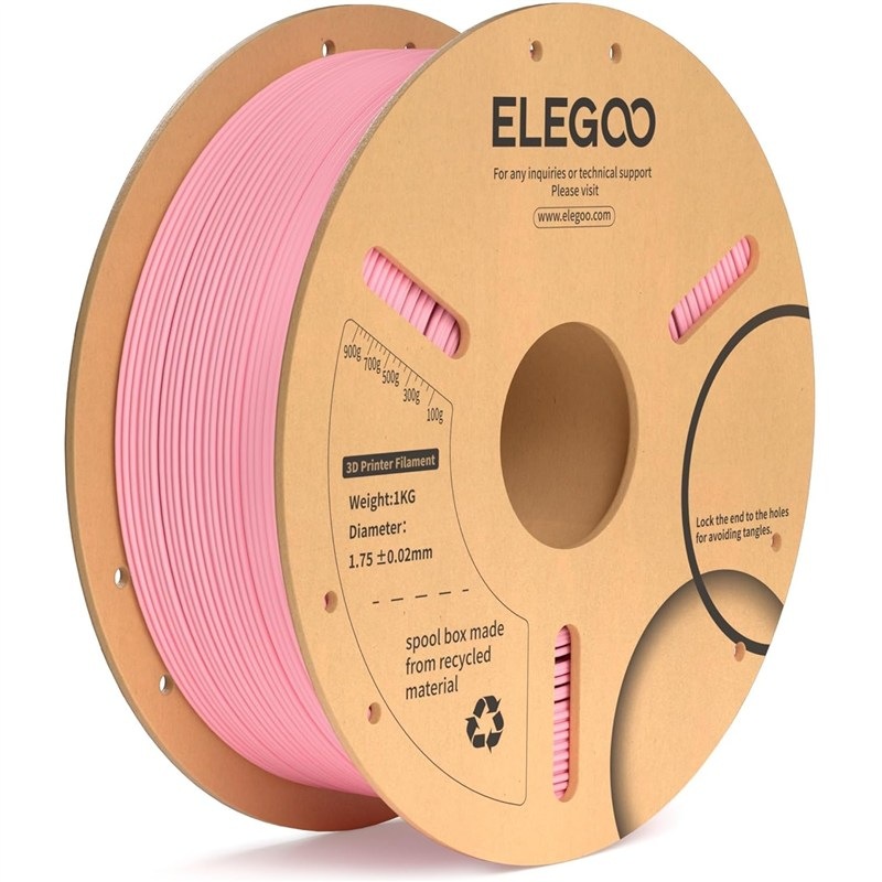 Filament Elegoo PLA+ 1,75mm - růžový