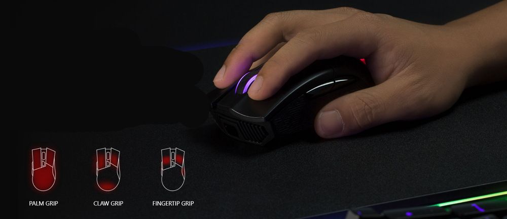 Myš Asus ROG Gladius II Wireless černá