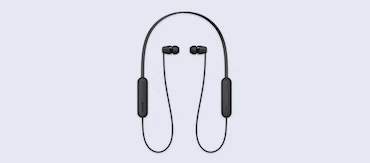 Sluchátka Sony WI-C100 černá Sluchátka Sony WI-C100 černá