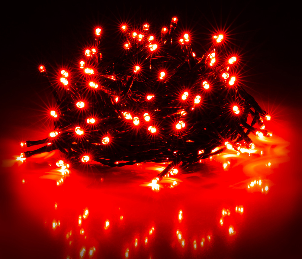 Vánoční osvětlení RETLUX RXL 307, řetěz, 150 LED, 15 m, červená