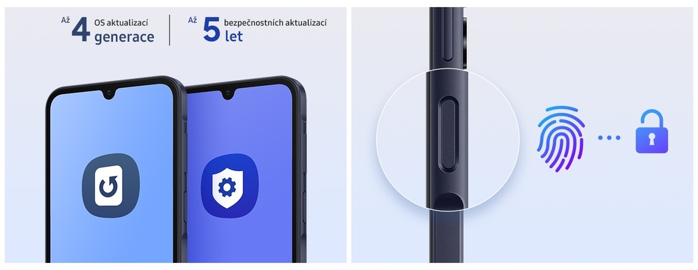 Mobilní telefon Samsung Galaxy A15 4 GB / 128 GB modrý