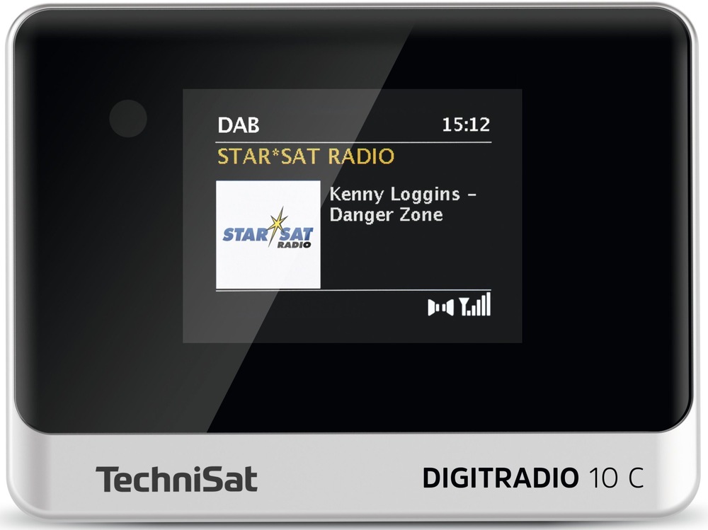 Radiopřijímač DAB+/CD TechniSat DIGITRADIO 10 C černý/stříbrný