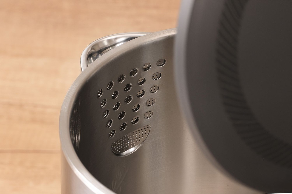 Rychlovarná konvice Sencor SWK 0800GY, 1,7 l nerez Voda bez nečistot