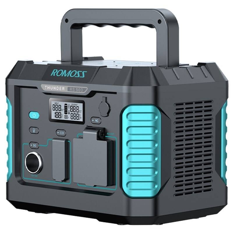 Nabíjecí stanice Romoss RS500 (400Wh) černá