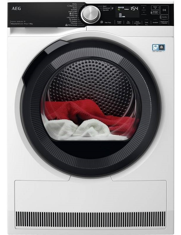 Sušička prádla AEG AbsoluteCare® Plus 9000 TR958M6CC bílá