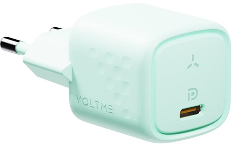Nabíječka do sítě Voltme Revo 30 Mini 1xUSB-C 30W - zelená