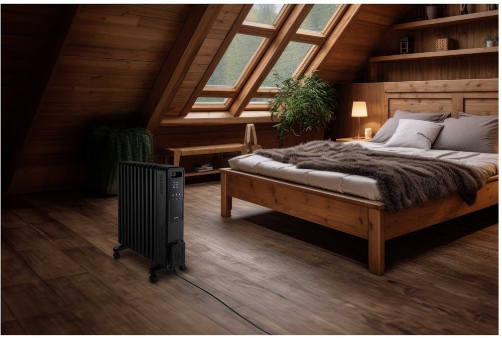 A to díky přítomnosti 11 topných článků s celkovým příkonem až 2 400 W. R