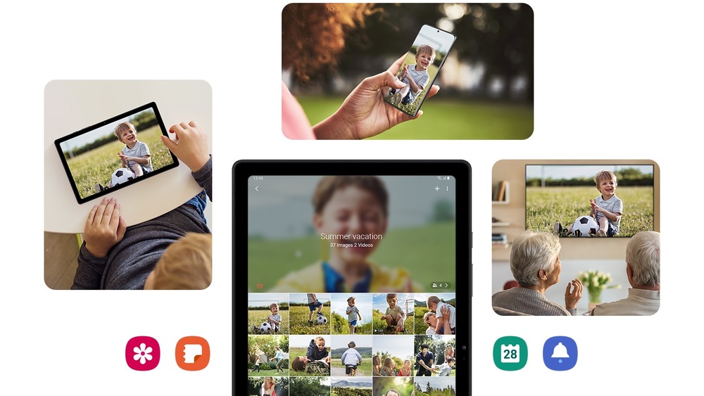 Dotykový tablet Samsung Galaxy Tab A7 LTE šedý
