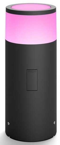 Venkovní svítidlo Philips Hue Calla White and Color Ambiance, bez zdroje černé
