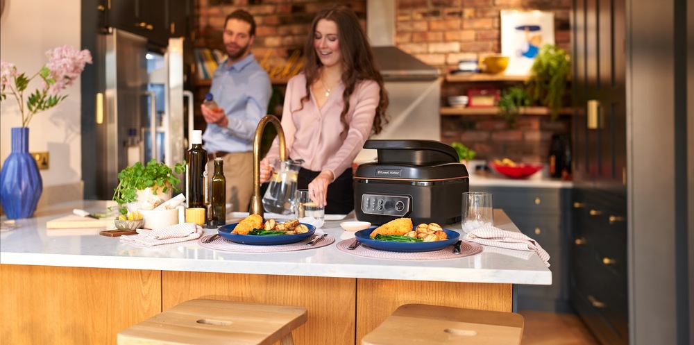 Multifunkční hrnec RUSSELL HOBBS 26520-56 SatisFry Air&Grill Multi, 5,5 l černý Multifunkční hrnec RUSSELL HOBBS 26520-56 SatisFry Air&Grill Multi, 5,5 l černý