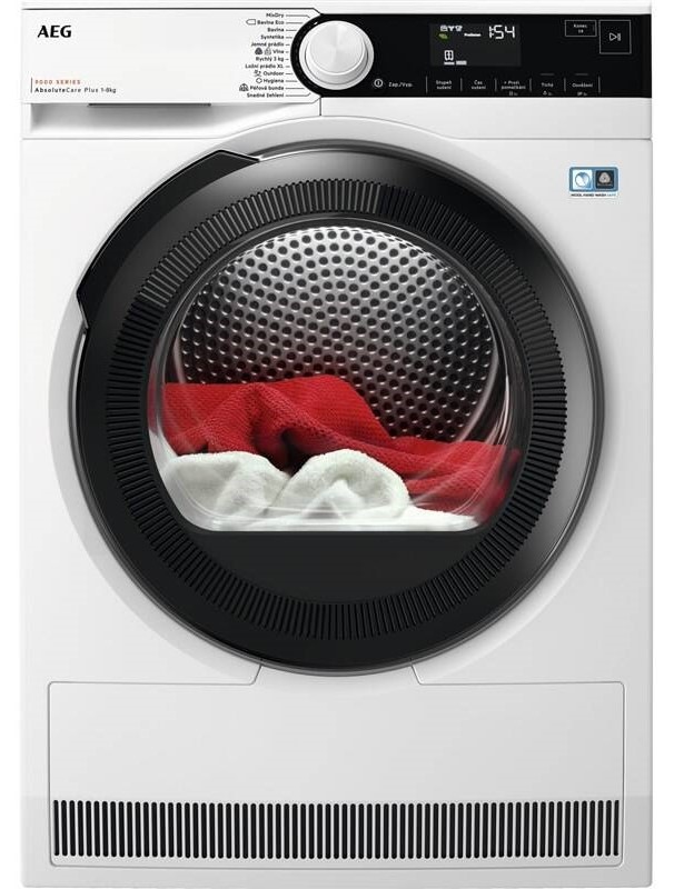 Sušička prádla AEG AbsoluteCare® Plus 9000 TR938H4C bílá