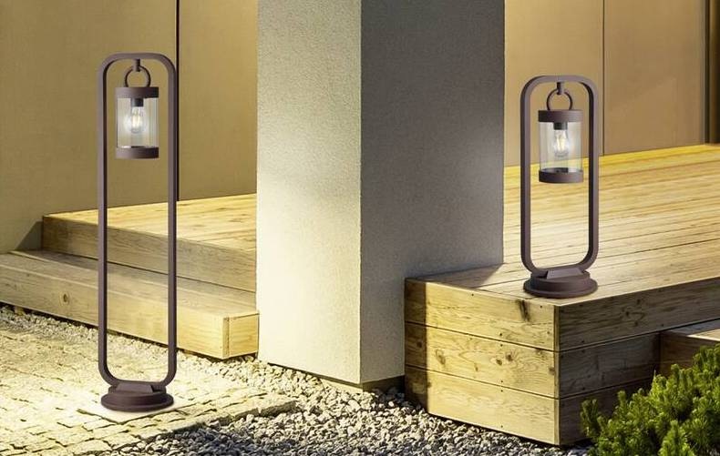 Venkovní svítidlo TRIO Sambesi, 100 cm - imitace rzi Venkovní svítidlo TRIO Sambesi, 100 cm - imitace rzi